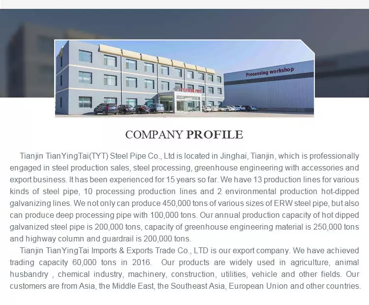 Pre-Galvanized Square Pipe High Quality Surface