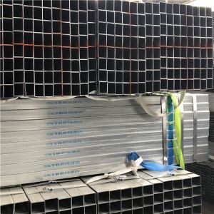 Q215 1.4mm Grosime a peretelui Pre-galvanizat țeavă de oțel dreptunghiulară