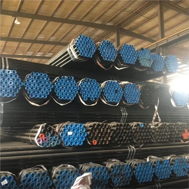 Vopsea neagră Țeavă fără sudură din oțel carbon galvanizat la cald