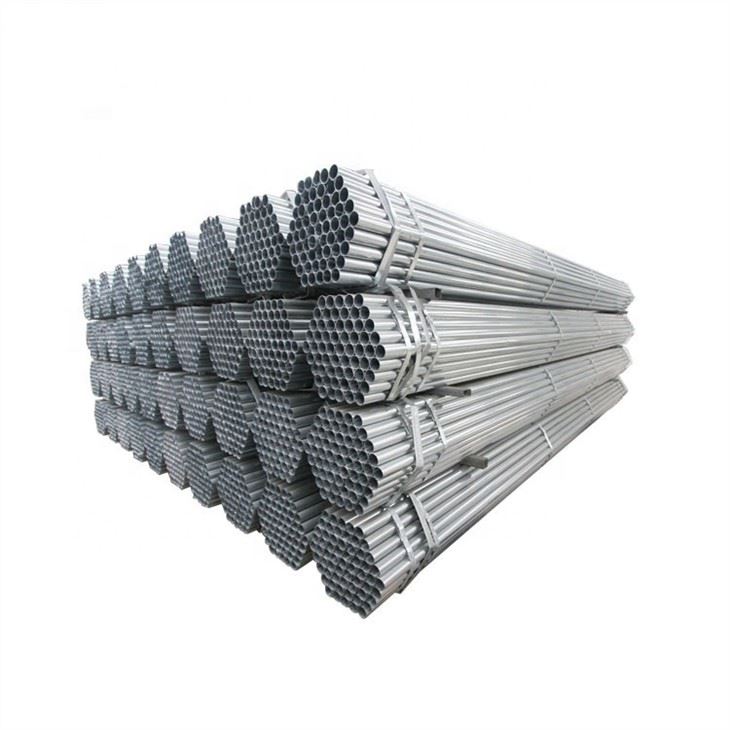 Suprafață zinc acoperire galvanizat țeavă rotundă