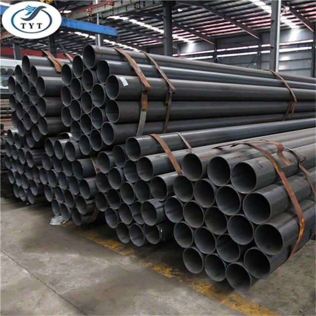 ERW țeavă metalică neagră