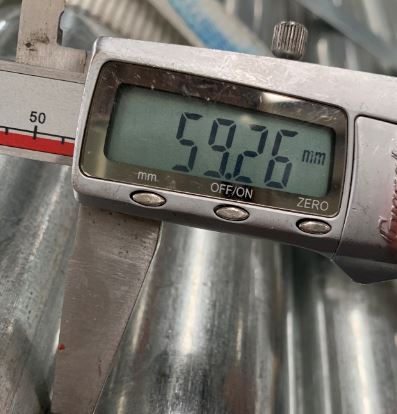 TYT țeavă de oțel produce 2 inch galvanizat țeavă rotundă
