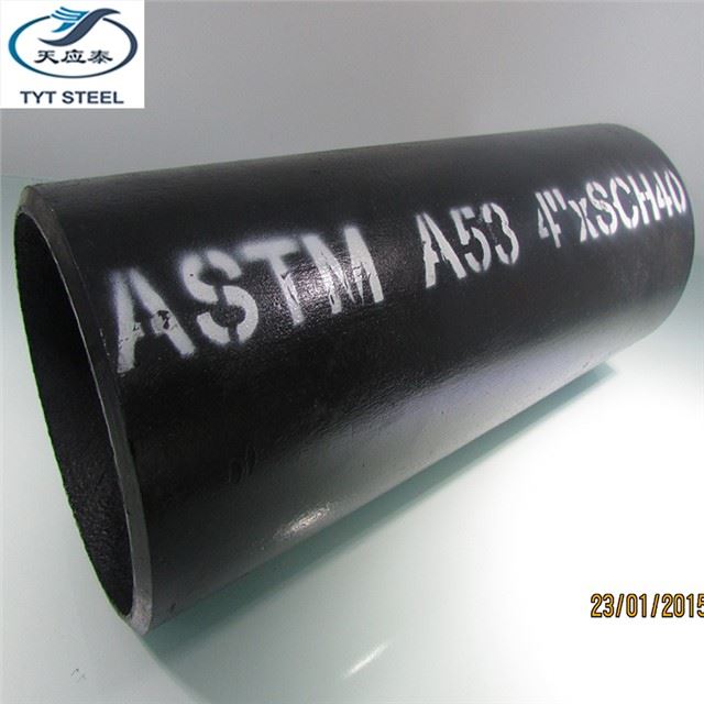 Black Stee Rould Pipe