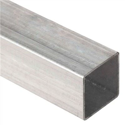 Tub de oțel dreptunghiular pătrat cu secțiune tubulară galvanizată galvanizată