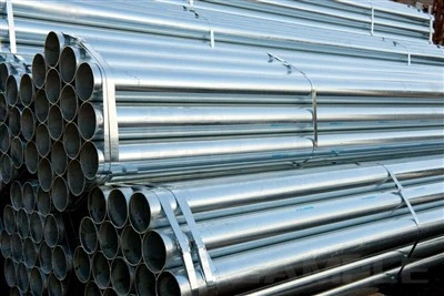 Dimensiune standard BS 1387 Țeavă din oțel din fier galvanizat